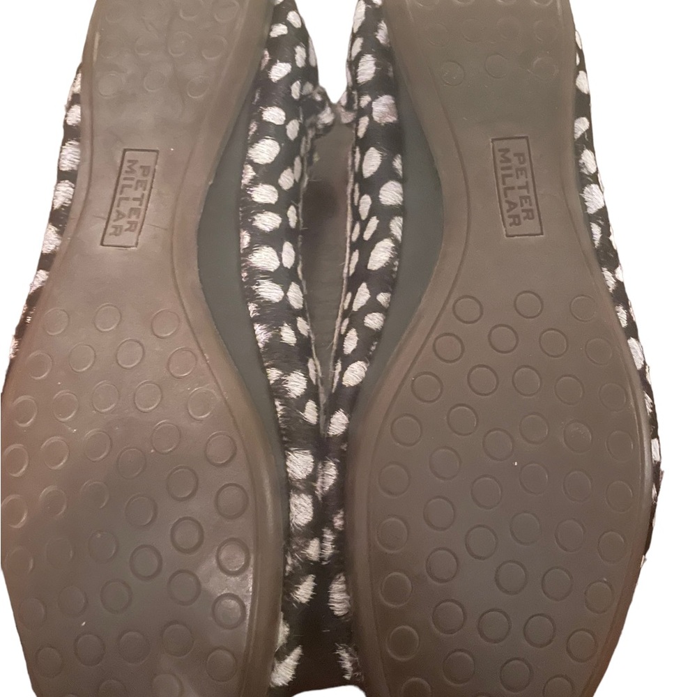 Peter Millar Black and White Loafers 7 - Picture 4 of 10